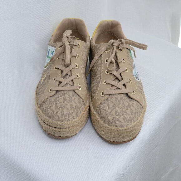 Michael Kors Poppy Espadrille Platform Sneakers Hotel Collection Sz 9 - Picture 3 of 9